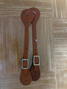 Spur Straps Harness Leather Brown Brand New